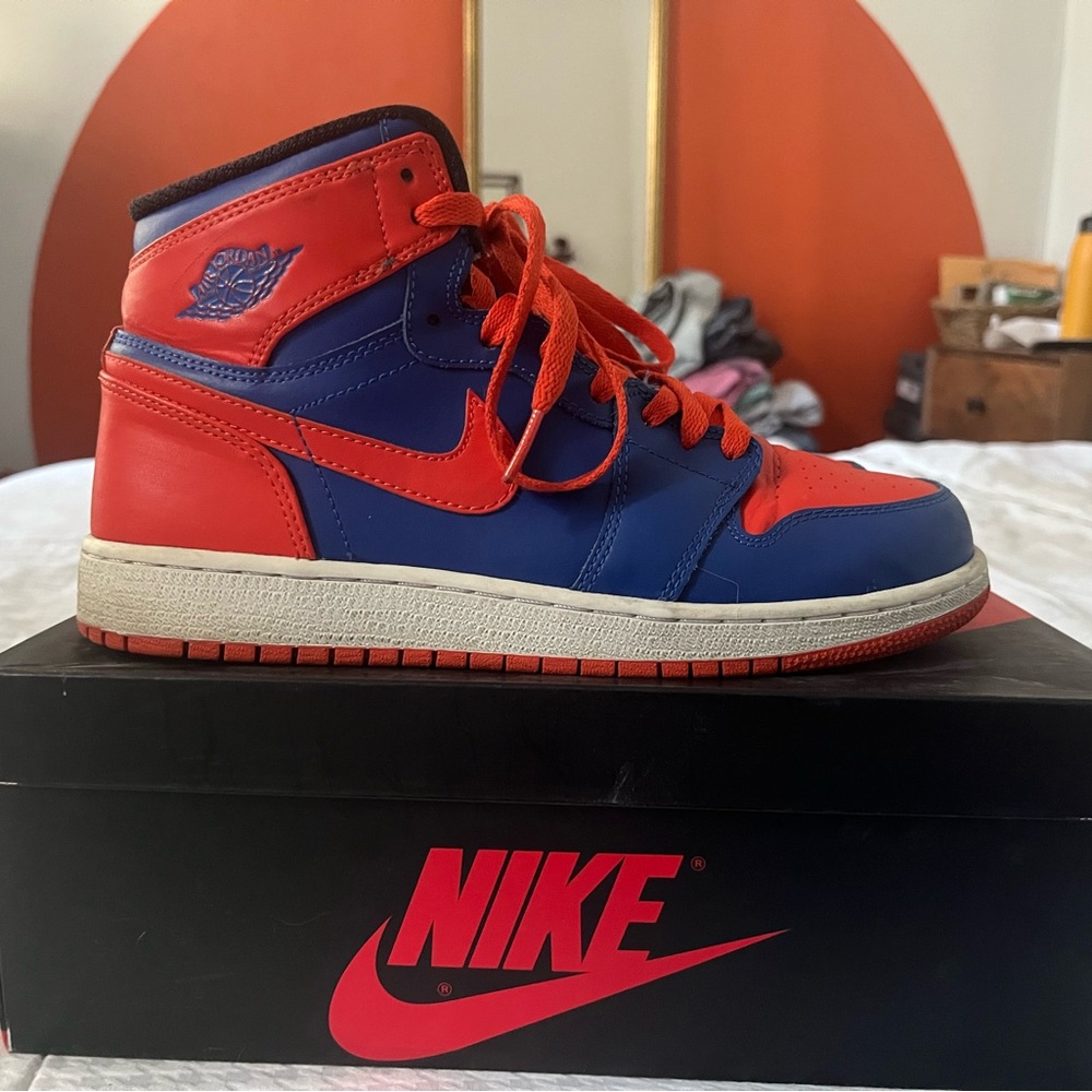 Nike Air Jordan 1 High Knicks Game Royal/Team Orange